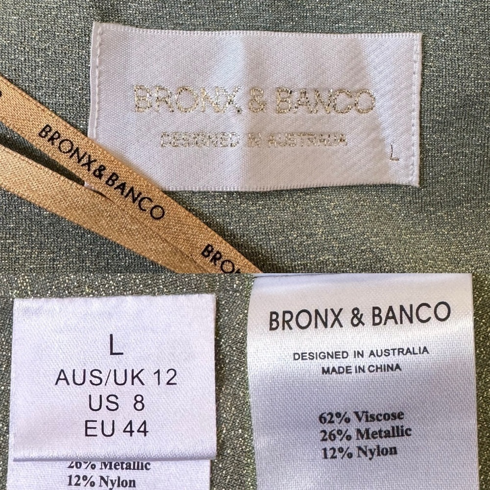 Bronx and Banco Runway X REVOLVE Nefertiti Gown in Menthol Large - Picture 15 of 17